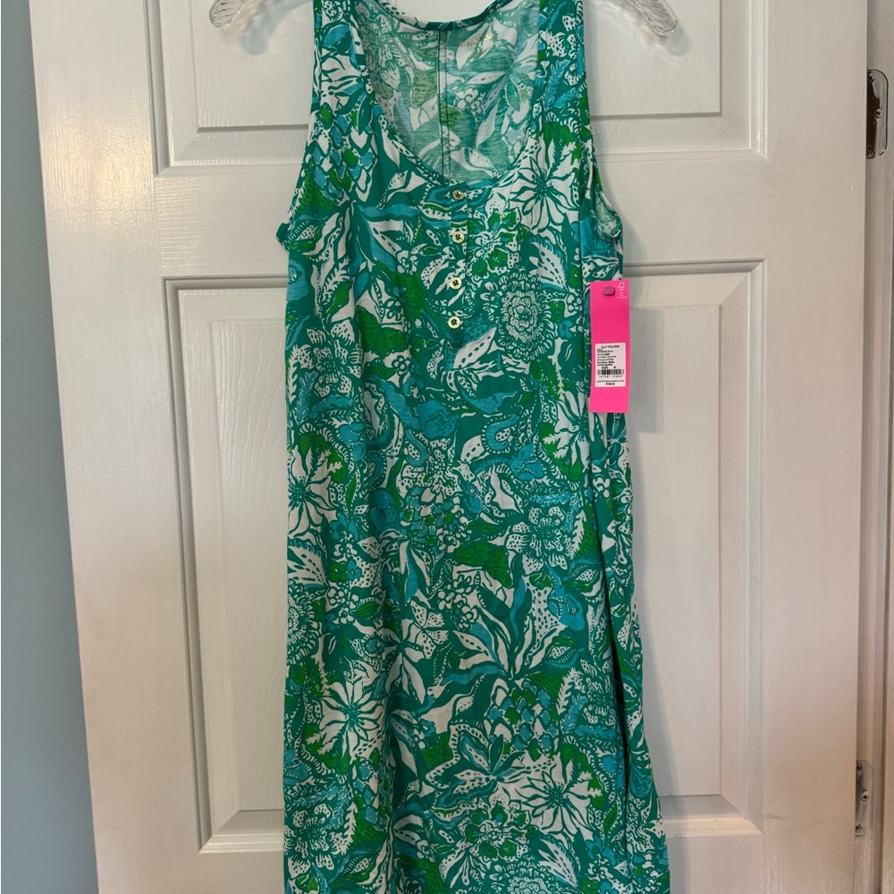 NWT Lilly Pulitzer Lela Henley Dress, M